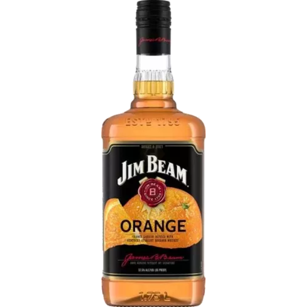 Jim Beam Orange Flavored Whiskey 750 ML
