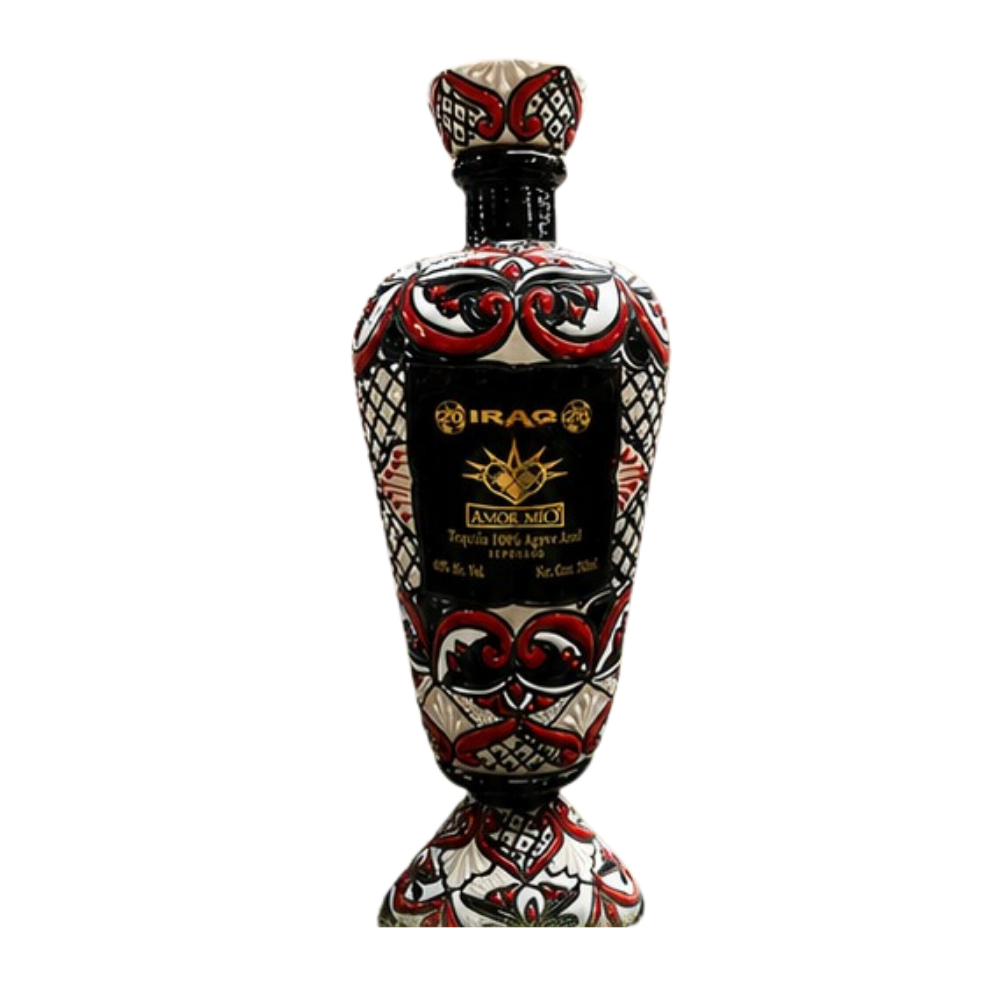 Buy  Amor Mio Reposado Ceramic Tequila FIFA World Cup Iraq Edition 750ml - Bottles Shipping 