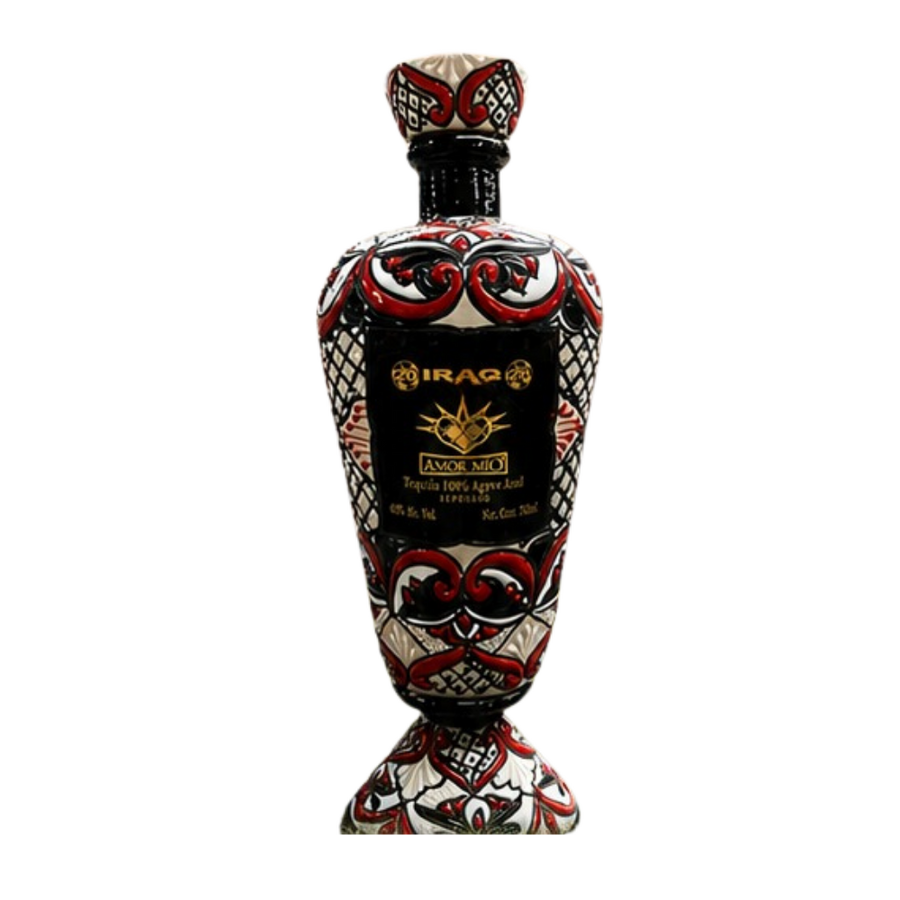 Buy  Amor Mio Reposado Ceramic Tequila FIFA World Cup Iraq Edition 750ml - Bottles Shipping 