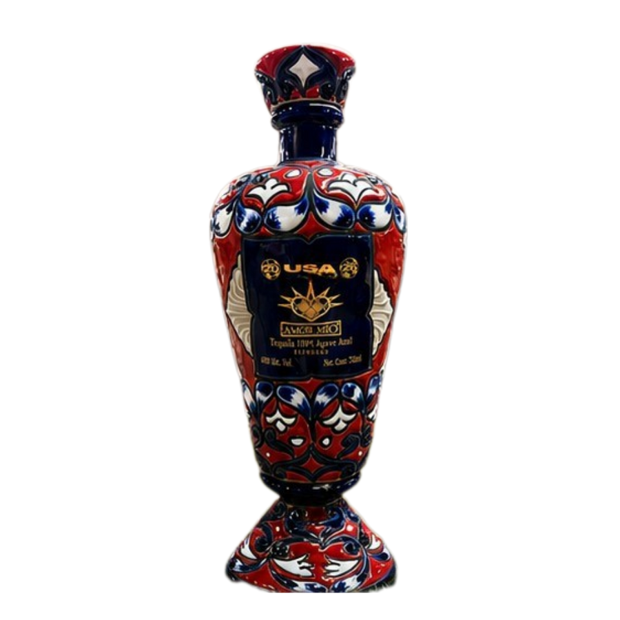 Buy Amor Mio Reposado Ceramic Tequila FIFA World Cup USA Edition - Bottle shipping