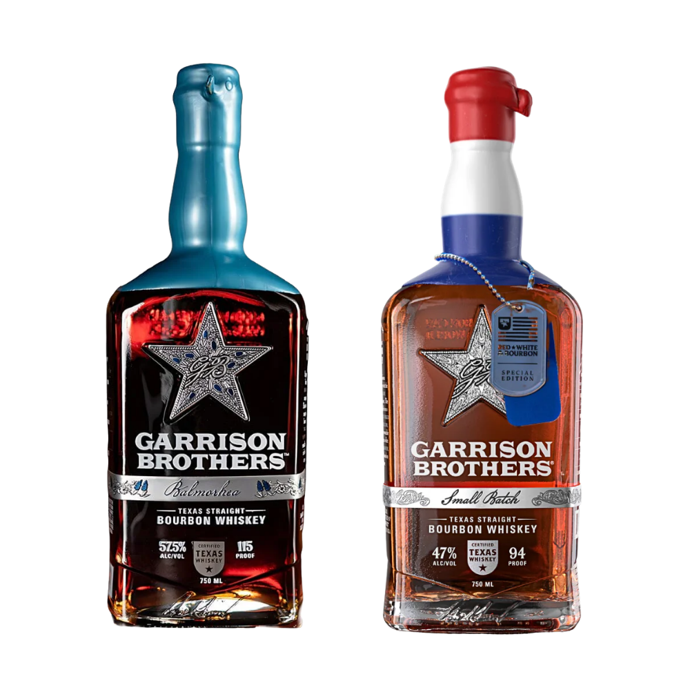 Garrison Brothers Balmorhea & Red White & Bourbon Texas Bourbon Bundle 750ml