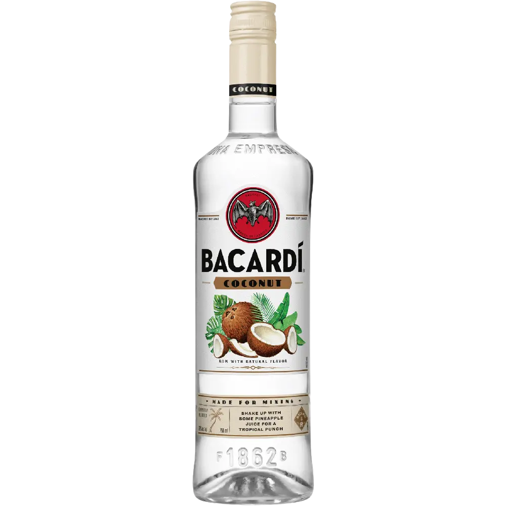 Buy Bacardí Coconut Rum 750ml - Bottle Shipping