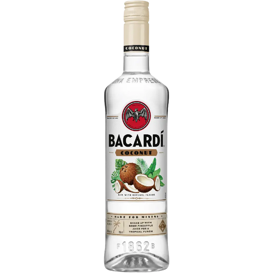 Buy Bacardí Coconut Rum 750ml - Bottle Shipping
