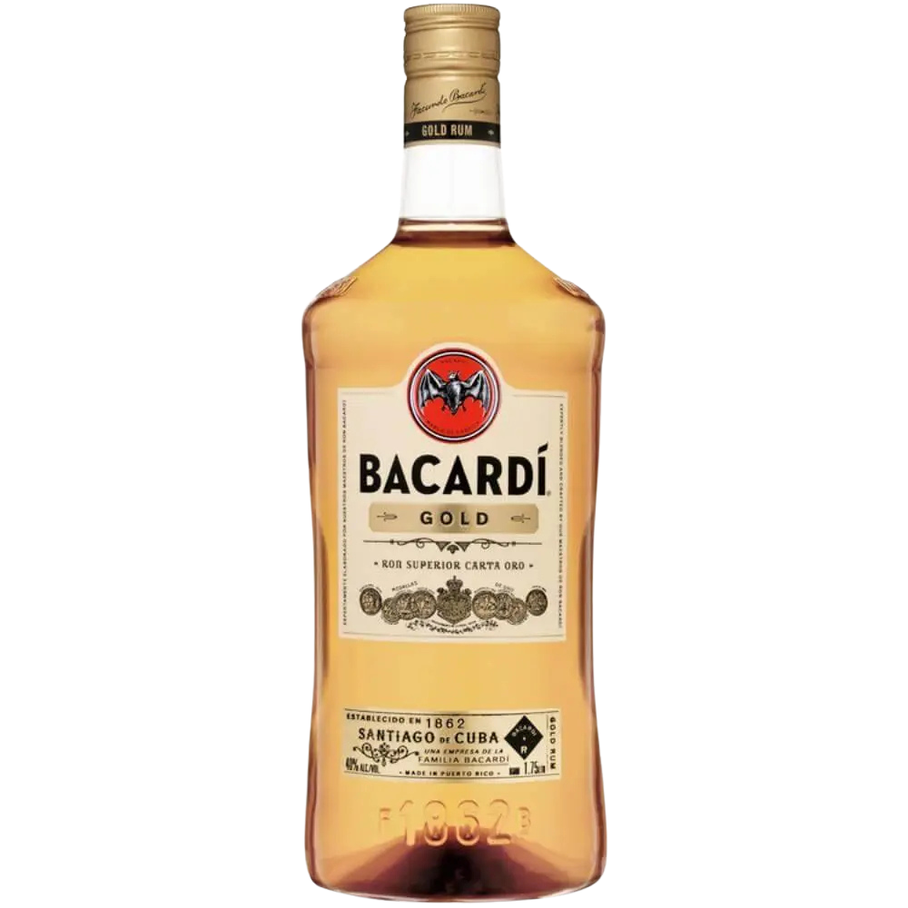 Buy Bacardi Gold Rum 1.75L - Bottle Shipping