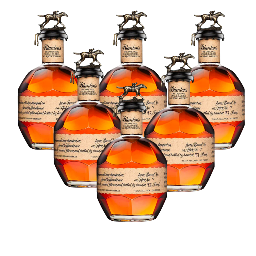 Buy 
Blanton's Original Single Barrel Bourbon 6PKS Bundle | Bottle Shipping 