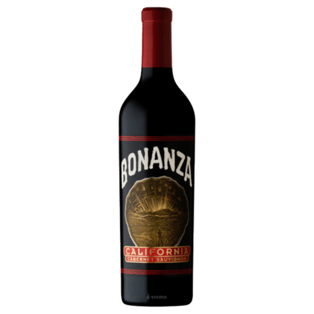 Bonanza Cabernet Sauvignon 750 ML California red wine bottle