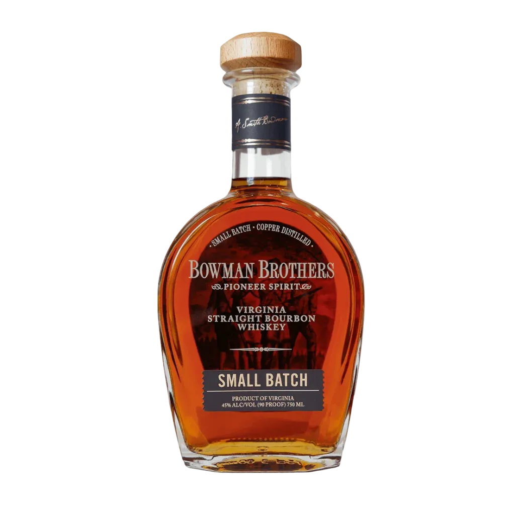 Bowman Brothers Small Batch Bourbon 750 ML bottle Virginia straight bourbon whiskey