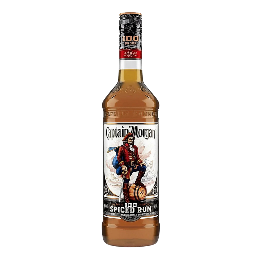 Buy Captain Morgan 100 Proof Spiced Rum - Bottle shipping