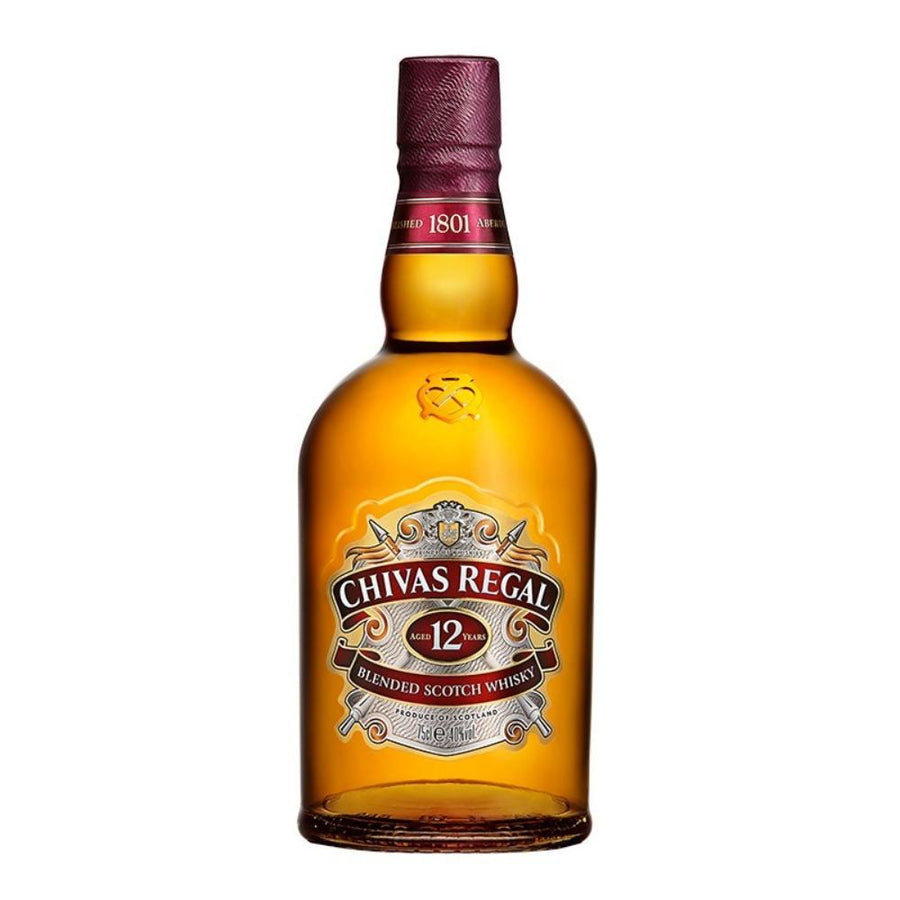 Chivas Regal 12 Year Scotch Whisky 750ml