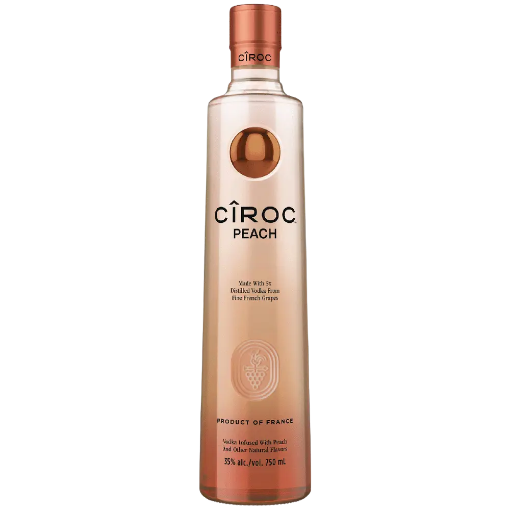 Buy Ciroc Peach Vodka 750ml - Bottle Shipping