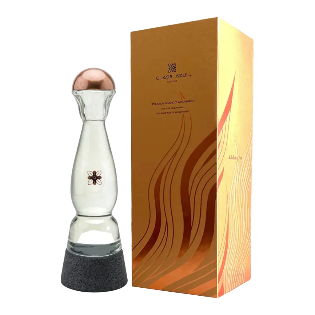 Clase Azul Blanco Ahumado Tequila 750ml premium smoked blanco tequila ceramic bottle