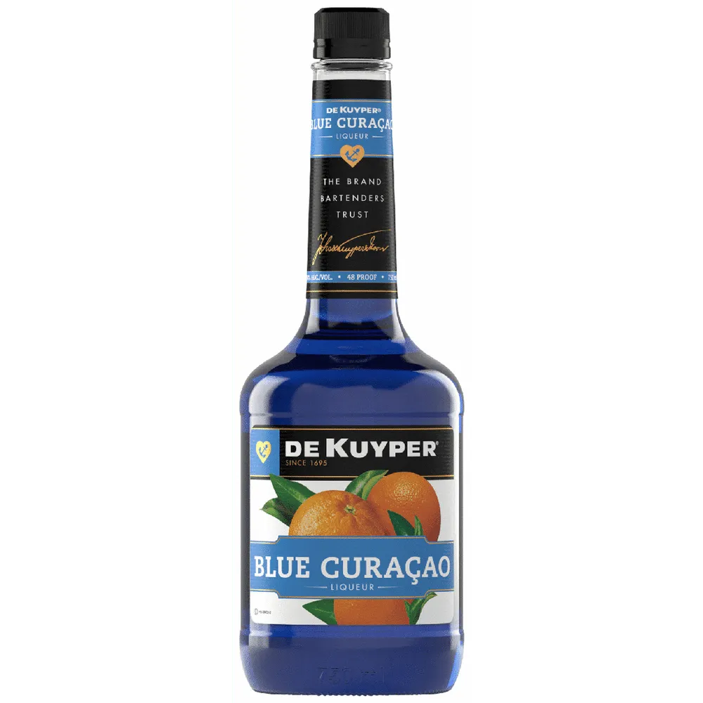 DeKuyper Blue Caracao Liqueur 750 ML