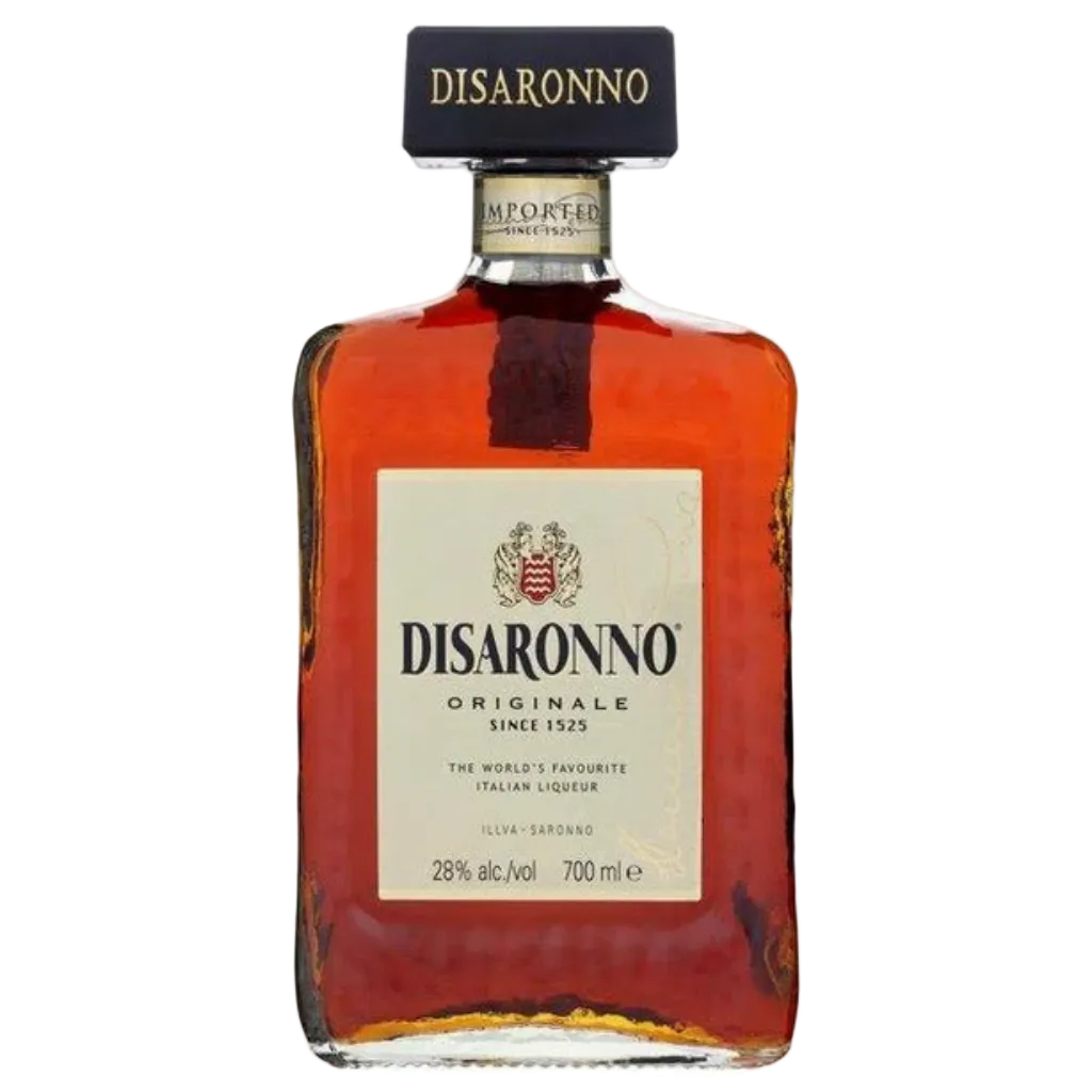 Disaronno Original Amaretto 750 ml bottle front view