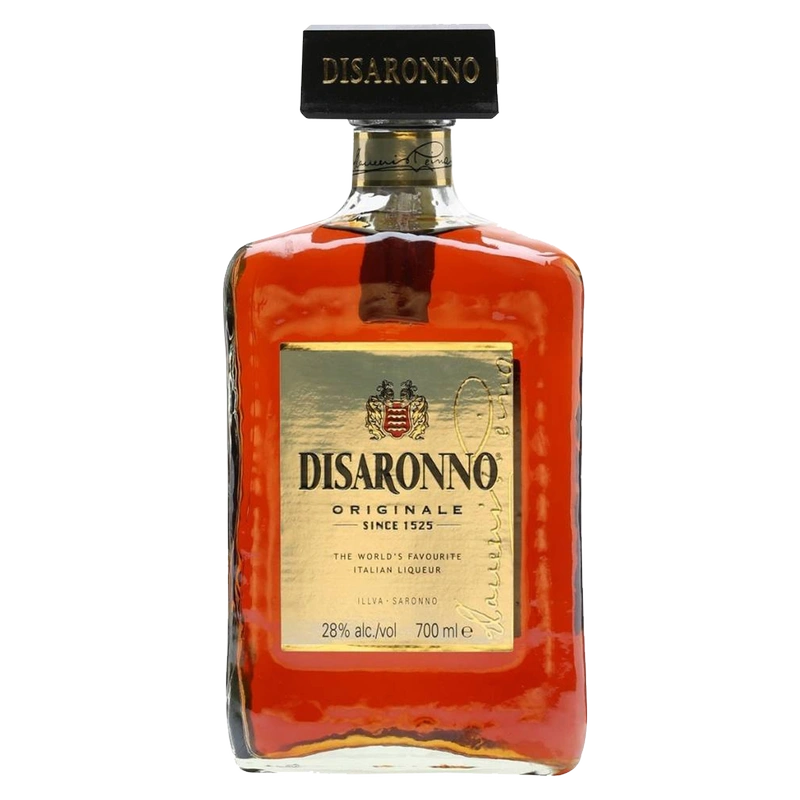 Disaronno Original Amaretto 750ml Italian almond flavored liqueur bottle