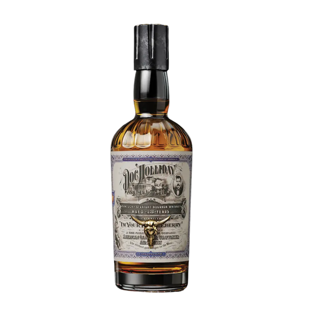 Buy Doc Holliday 15 Year Cask Strength Kentucky Straight Bourbon - Bottle Shipping 