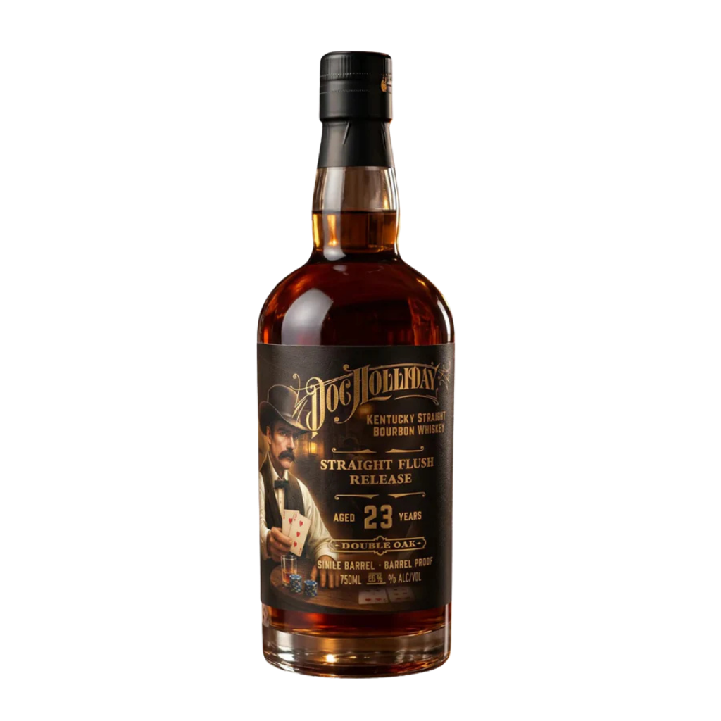 Buy Doc Holliday 23 Year Old Bourbon Whiskey Straight Flush Release 750ML _ Bottle Shipping 