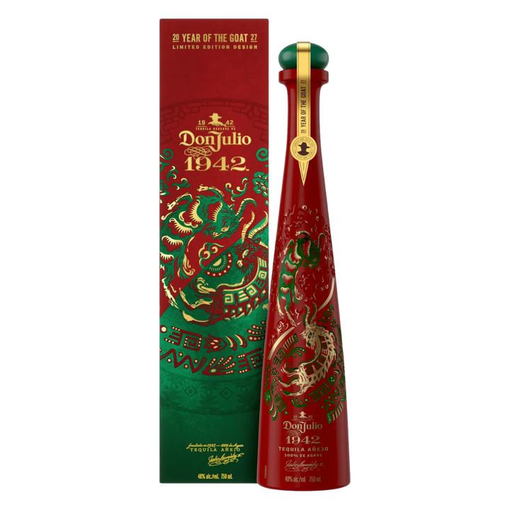 Buy Don Julio 1942 Tequila Anejo Year of the Goat 2027 Limited Edition 750mL - Bottle Shipping 