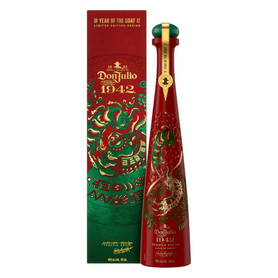 Buy Don Julio 1942 Tequila Anejo Year of the Goat 2027 Limited Edition 750mL - Bottle Shipping 
