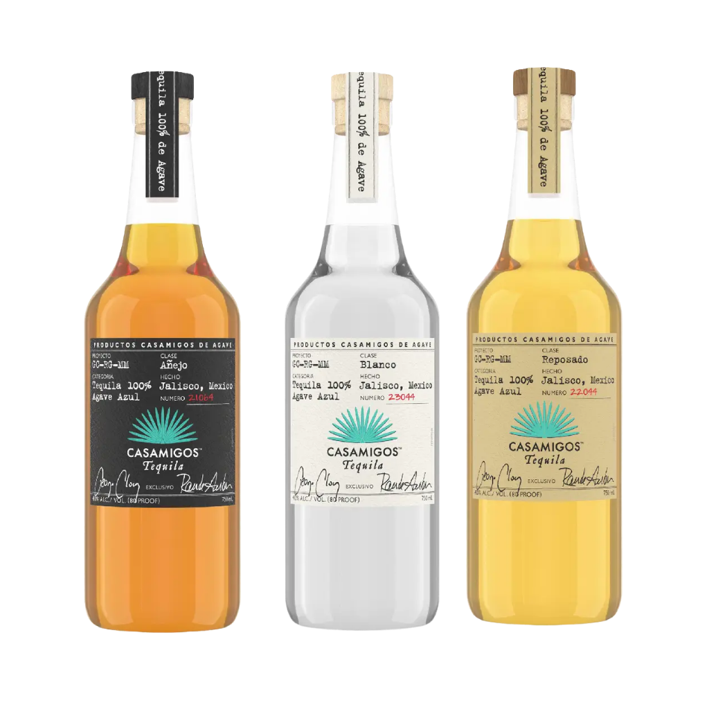 Casamigos Blanco, Reposado & Anejo Tequila Bundle 750ml