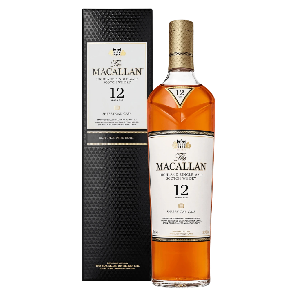 The Macallan 12 Year Sherry Oak Single Malt Scotch Whisky 750 mL