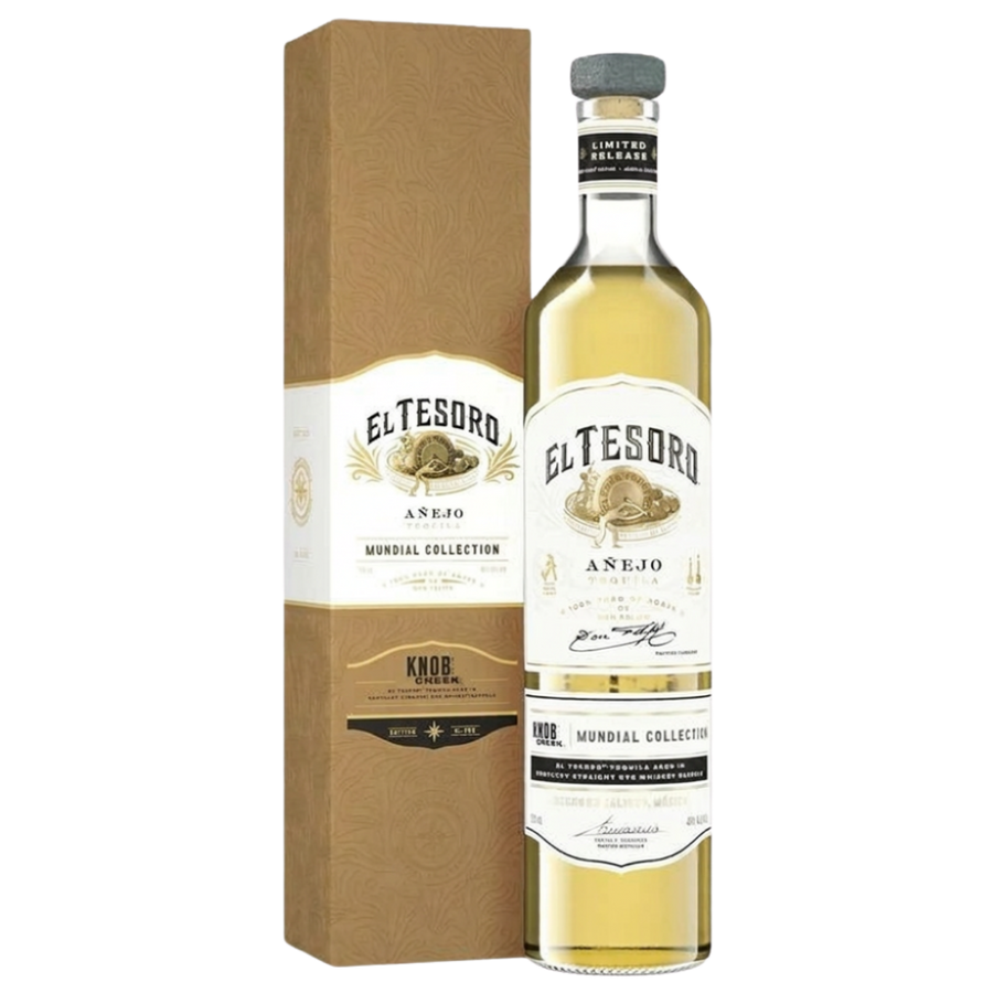 Buy El Tesoro Anejo Mundial Collection Knob Creek Tequila - Bottle Shipping