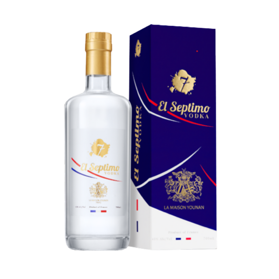Buy El Septimo Vodka 5x Distilled French Wheat Vodka 750 mL - Bottle Shipping 