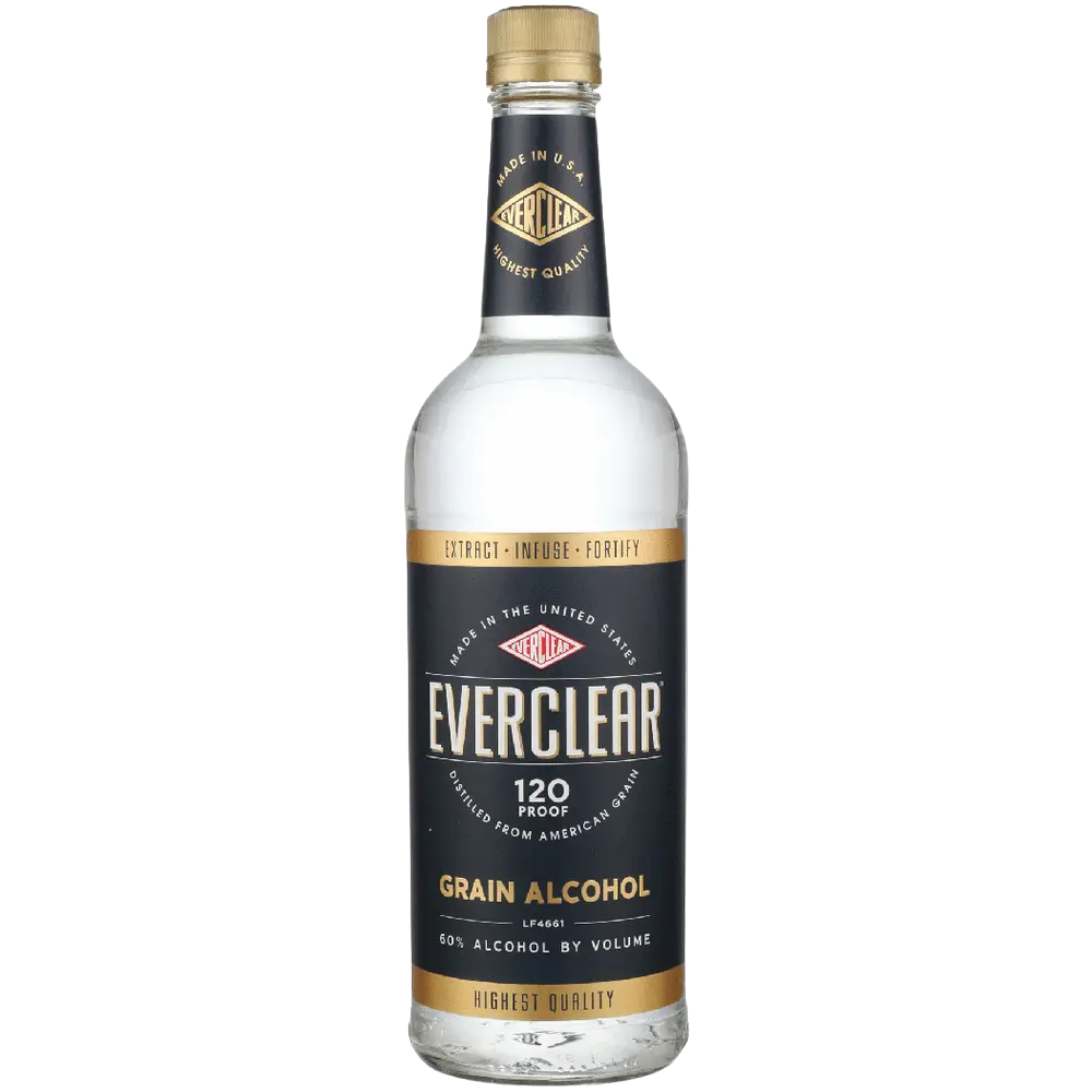 Buy Everclear Grain Alcohol 120 - Bottle Shipping