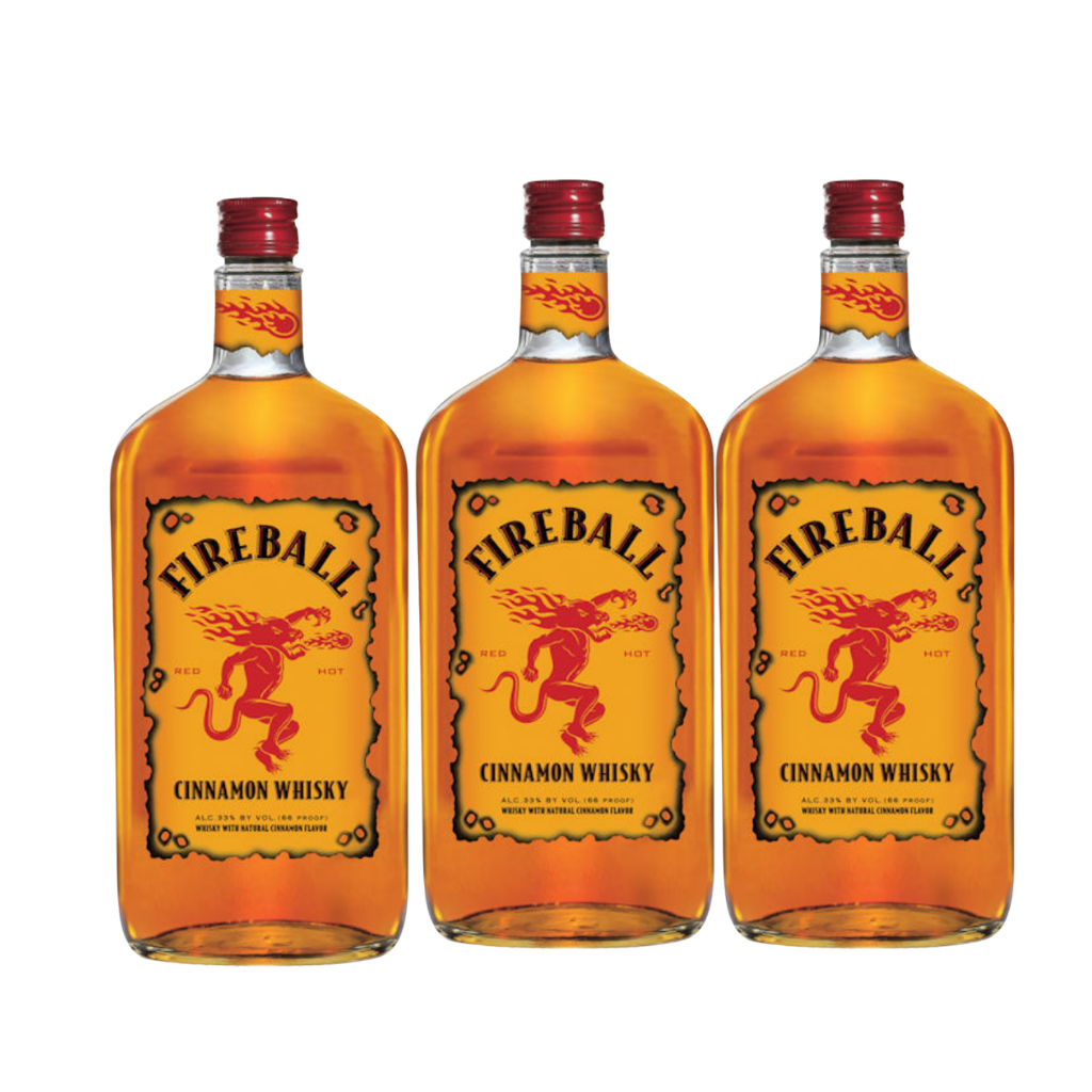 Buy Fireball Cinnamon Whisky 3PKS Bundle | Bottle Shipping 
