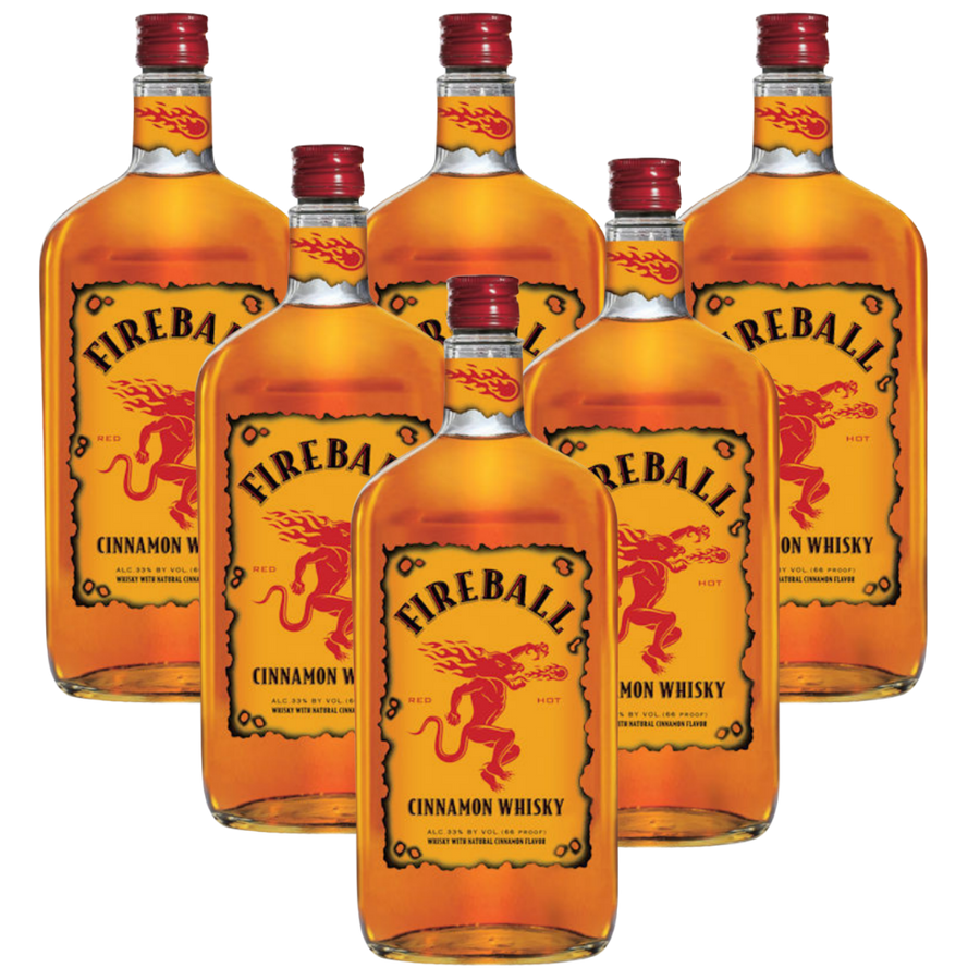 Buy Fireball Cinnamon Whisky 6PKS Bundle | Bottle Shipping 