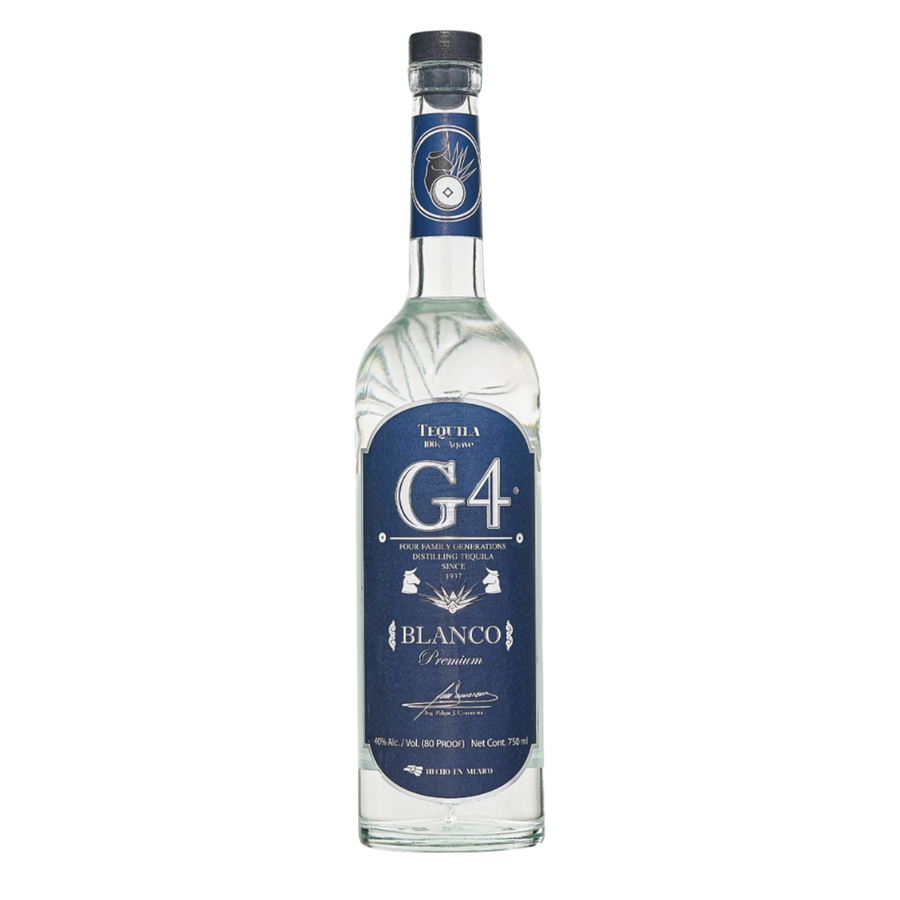 Buy G4 Blanco Tequila 750ml - Bottle Shipping 
