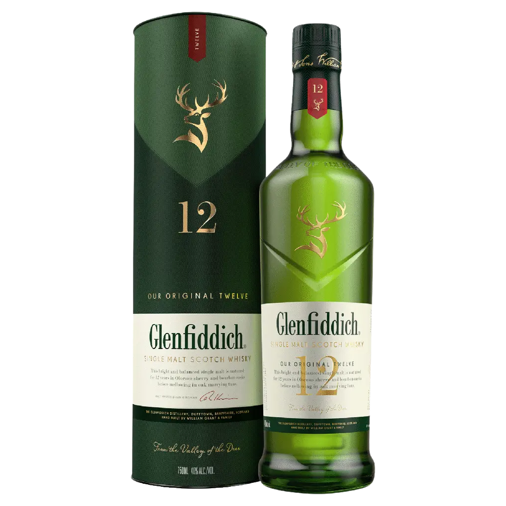 Buy Glenfiddich 12-year-old whisky | bottle Shipping 