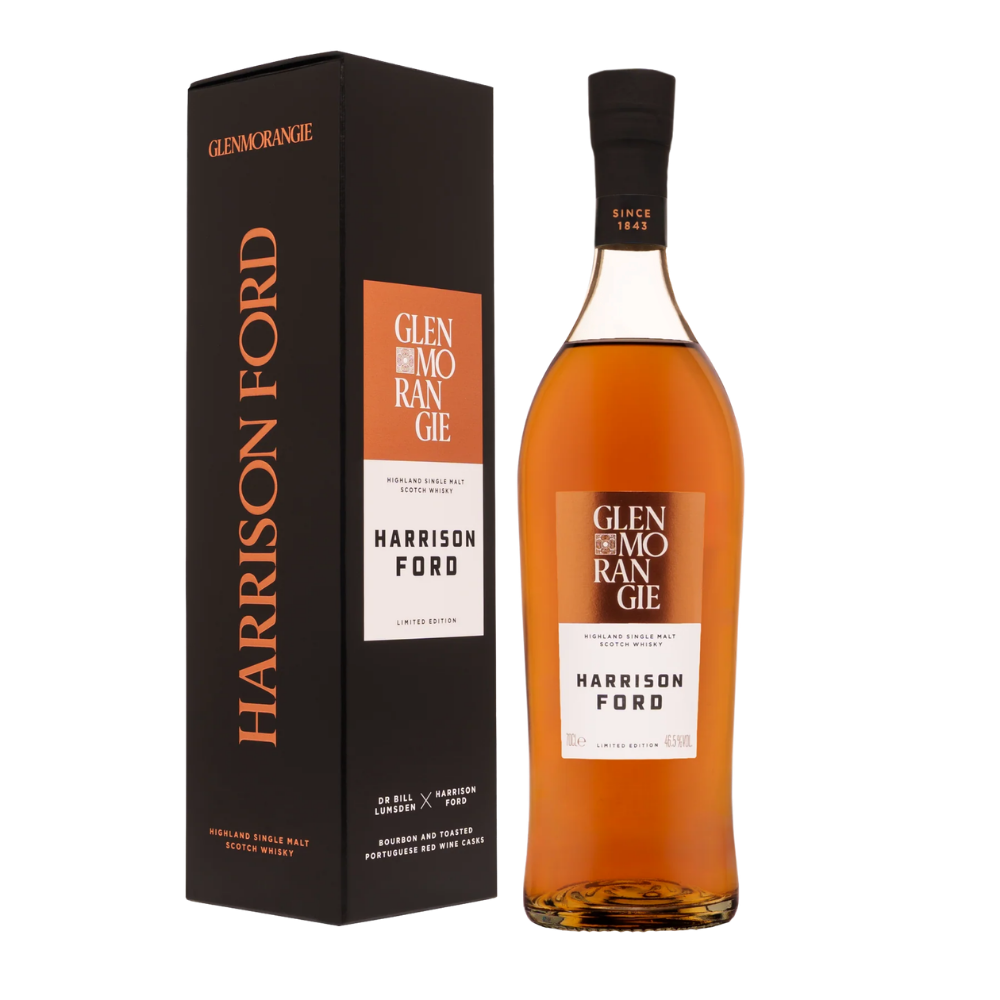 Buy Glenmorangie x Harrison Ford Limited Edition Single Malt Scotch Whisky 750ml - Bottle Shipping 
