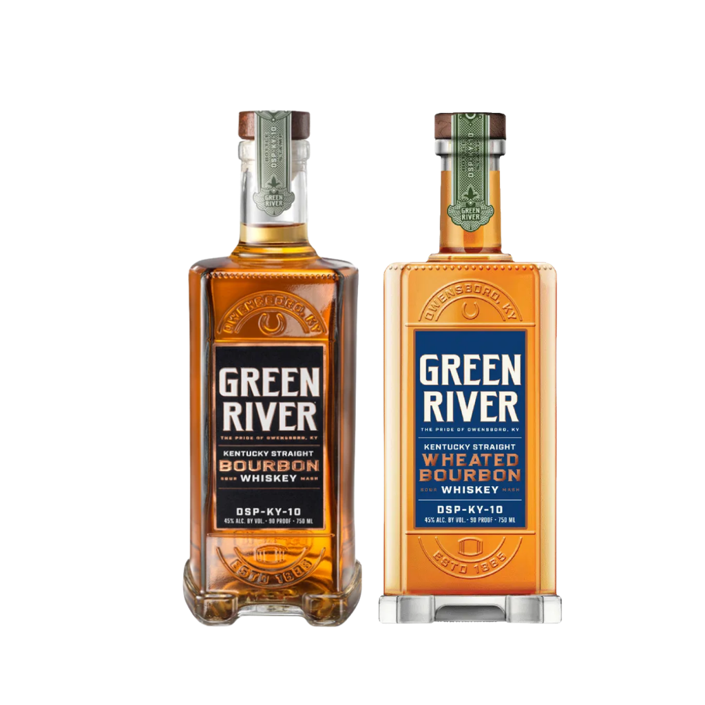 Buy Green River Straight Bourbon & Wheated Bourbon Bundle 750 mL  | Bottle Shipping 