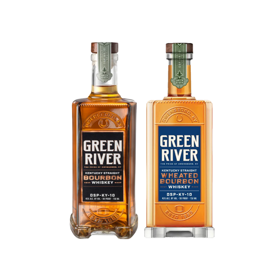 Buy Green River Straight Bourbon & Wheated Bourbon Bundle 750 mL  | Bottle Shipping 