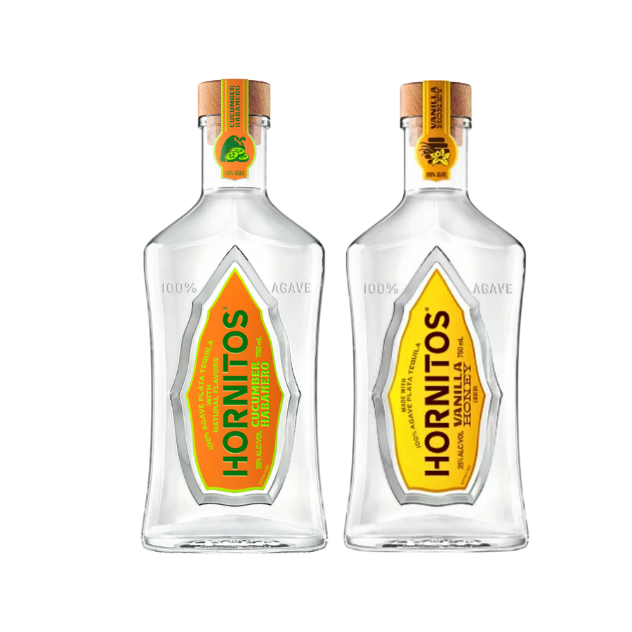 Buy Hornitos Cucumber Habanero & Vanilla Honey Tequila Bundle - Bottles Shipping 