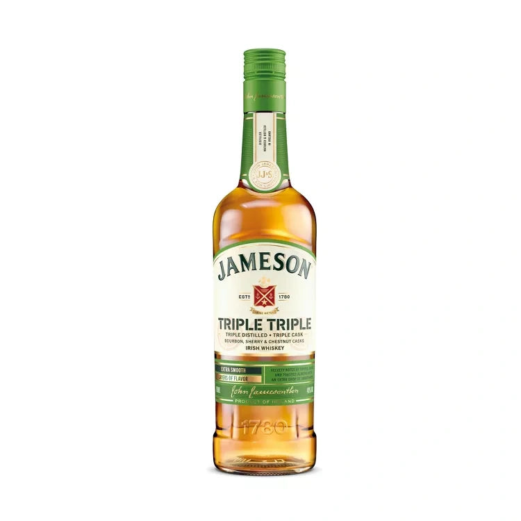 Jamesons Triple Triple Irish Single Malt Whiskey 750 ML