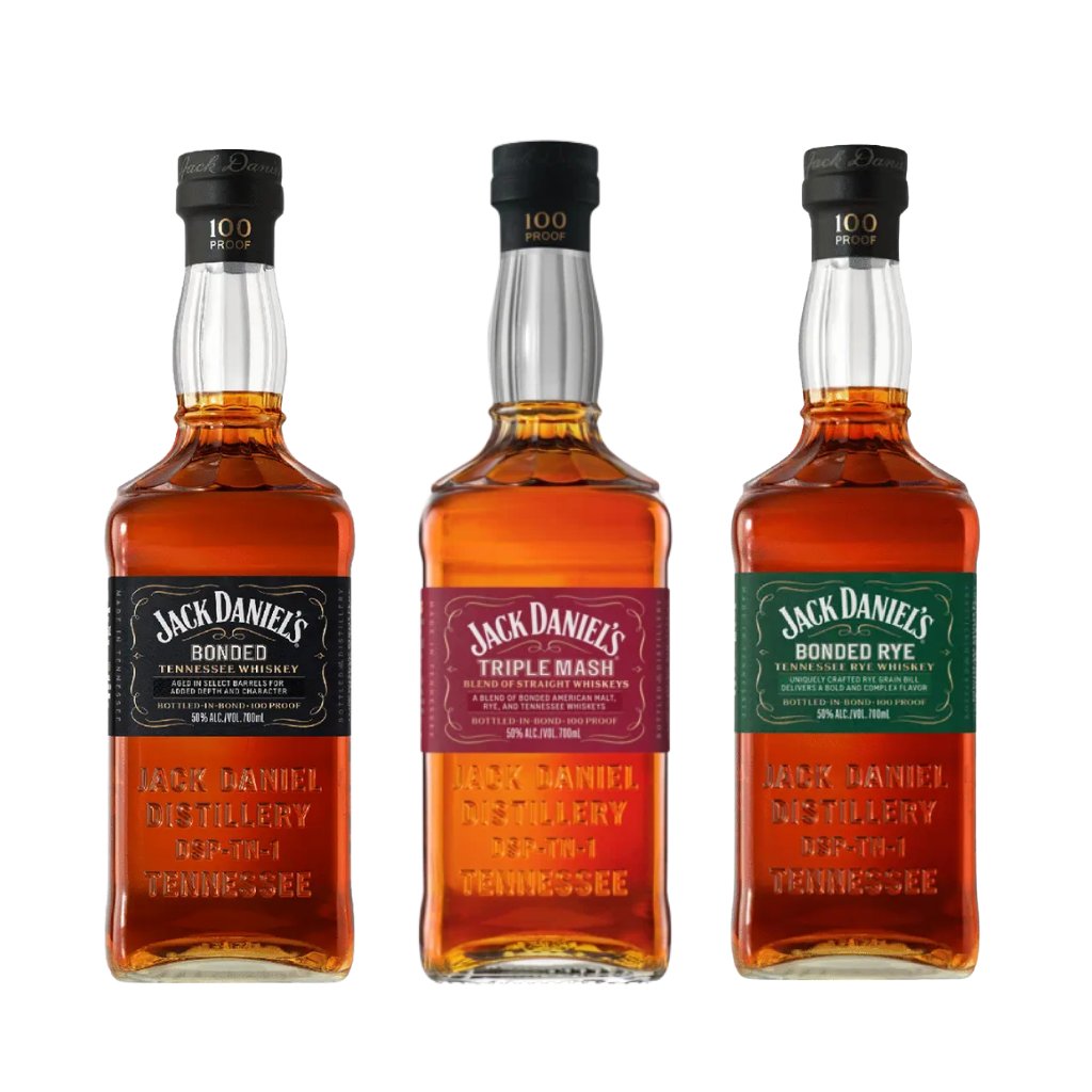 Buy Jack Daniel's Triple Mash & Bonded & Bonded Rye Whiskey Bundle | bottle Shipping 