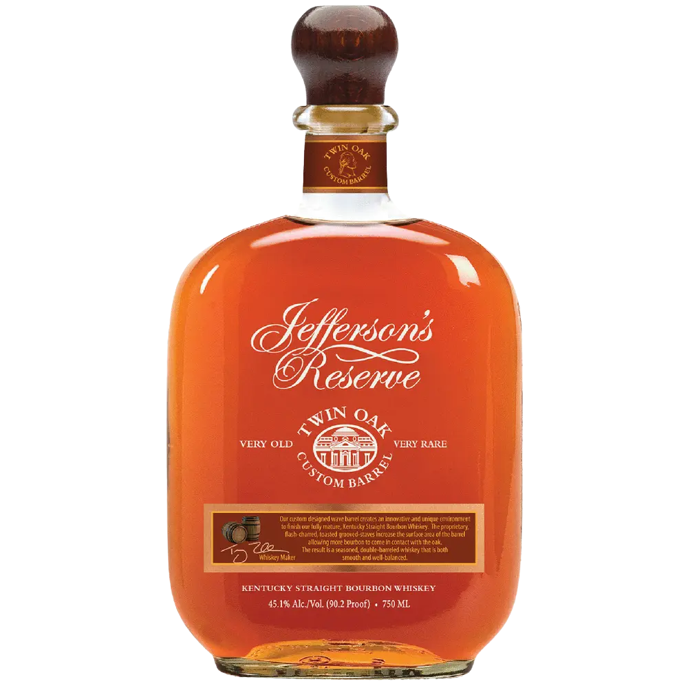 Buy Jefferson's Twin Oak Bourbon Whiskey - Bottle Shipping 