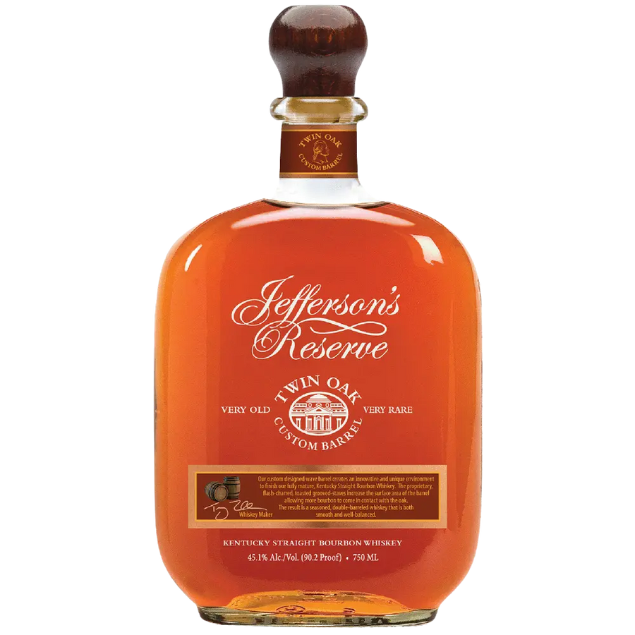 Buy Jefferson's Twin Oak Bourbon Whiskey - Bottle Shipping 