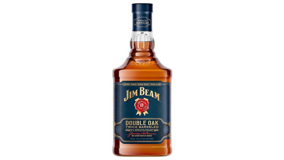 Jim Beam Double Oak Twice Barreled Bourbon 750 ML