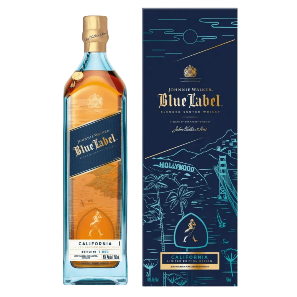 Buy Johnnie Walker Blue Label California Limited Edition Design 750 mL | Bottle Shipping 