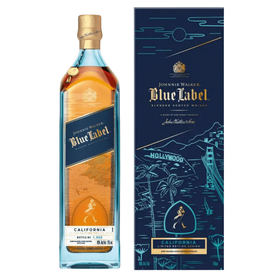 Buy Johnnie Walker Blue Label California Limited Edition Design 750 mL | Bottle Shipping 