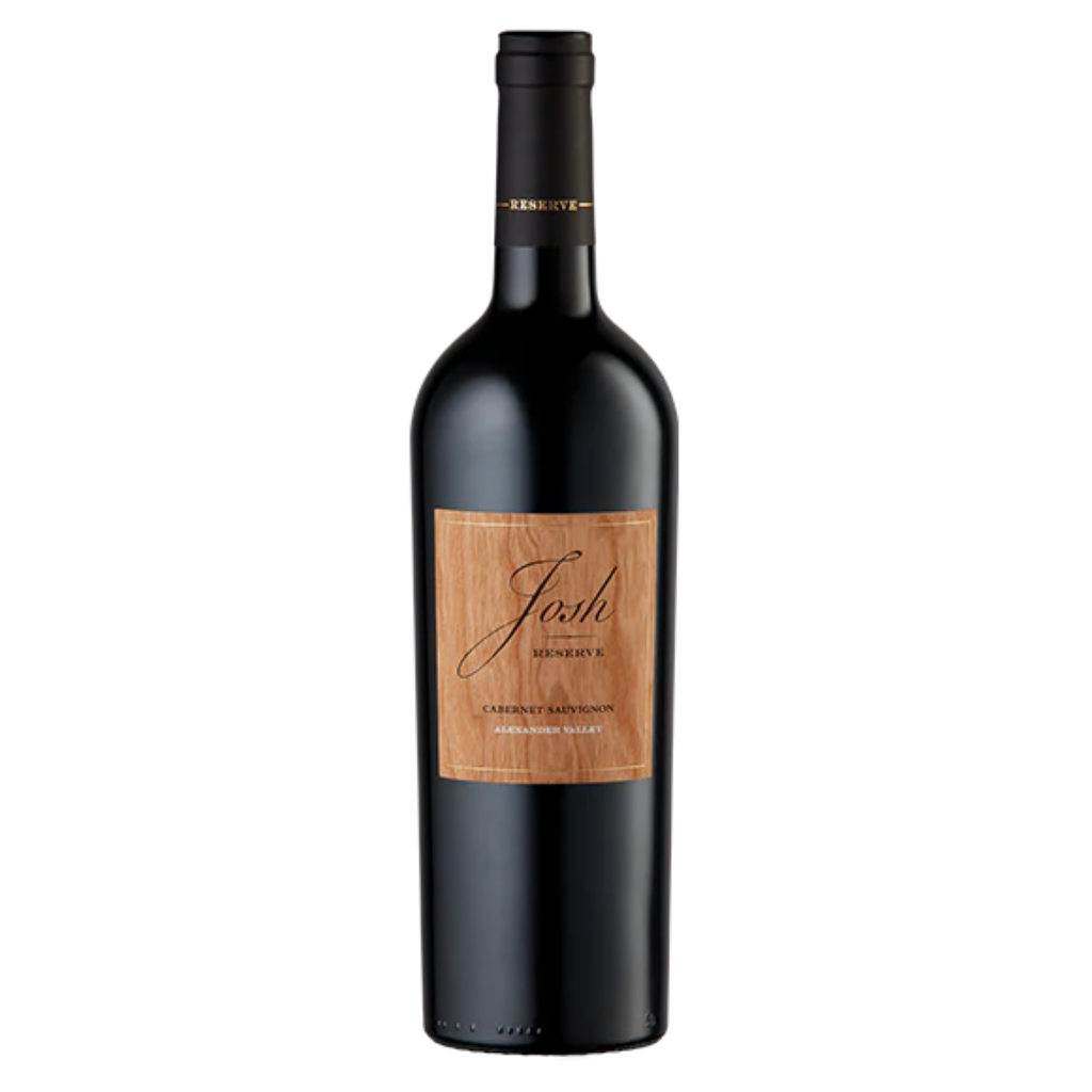 Josh Cellars Reserve Alexander Valley Cabernet Sauvignon wine bottle front label