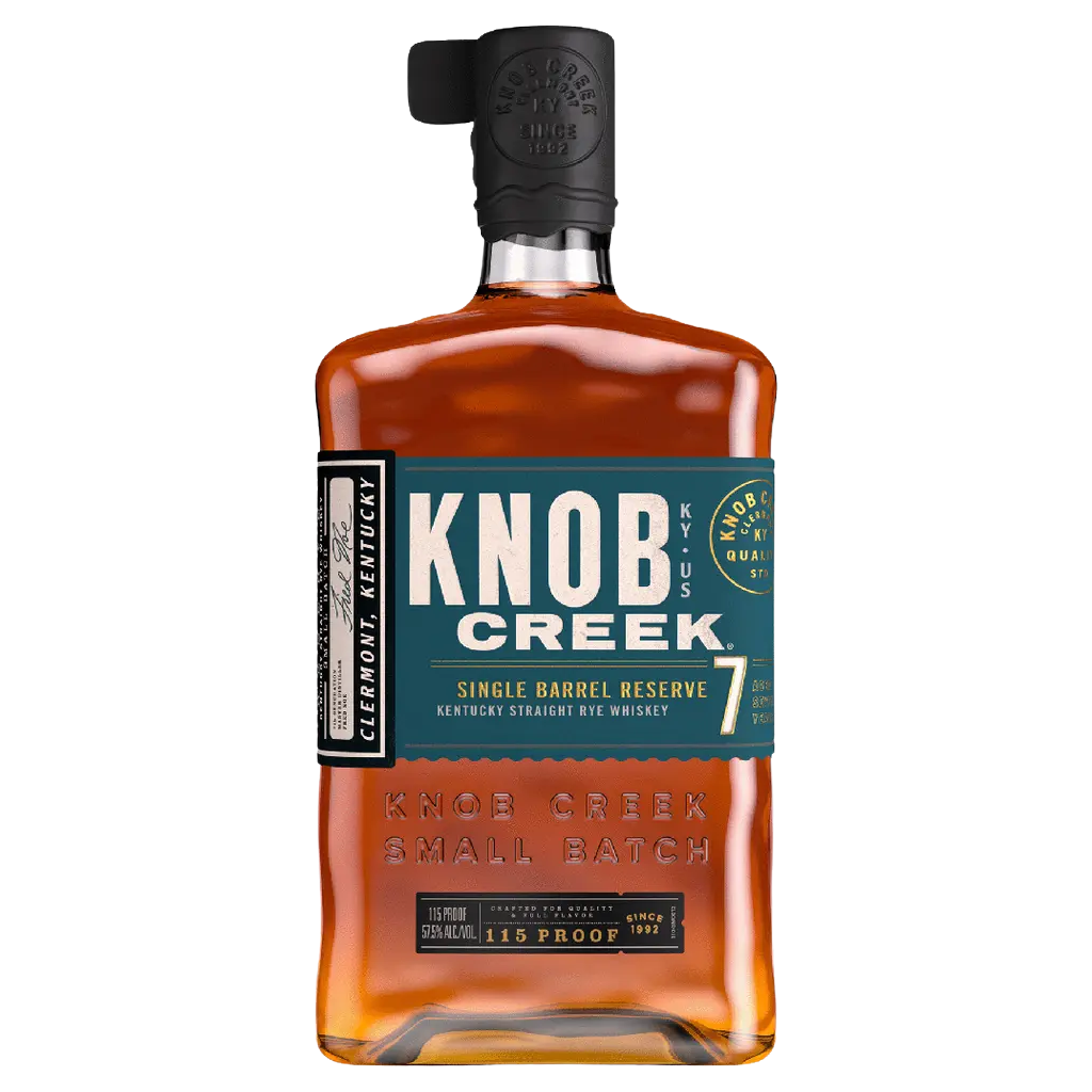 Buy Knob Creek Single Barrel Reserve 7 Year Rye Whiskey 750 mL | Bottle Shipping 