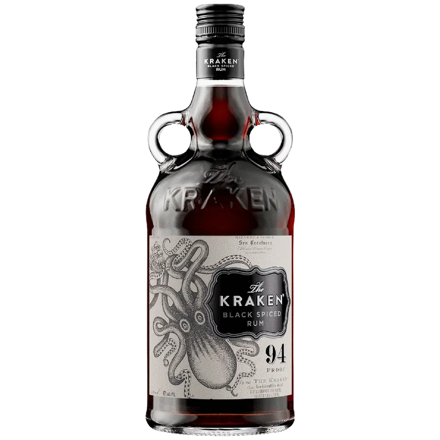 Buy Kraken Black Spiced Rum _ Bottle Shipping