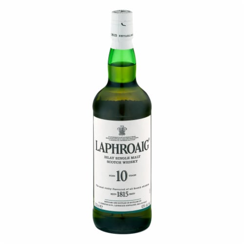Laphroaig 10 Years Scotch Whiskey 750 ML