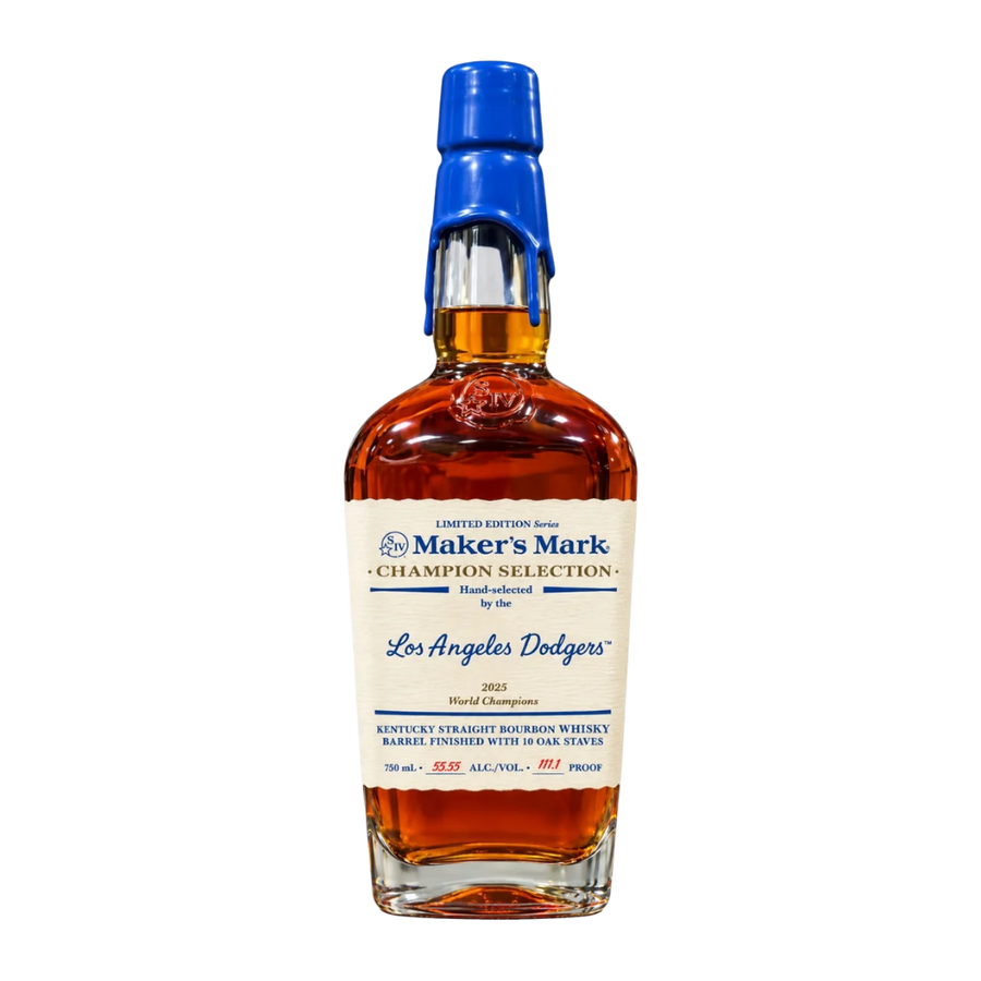 Buy Maker's Mark Champion Selection Los Angeles Dodgers 2025 Limited Release Bourbon 750 mL | bottle Shipping 