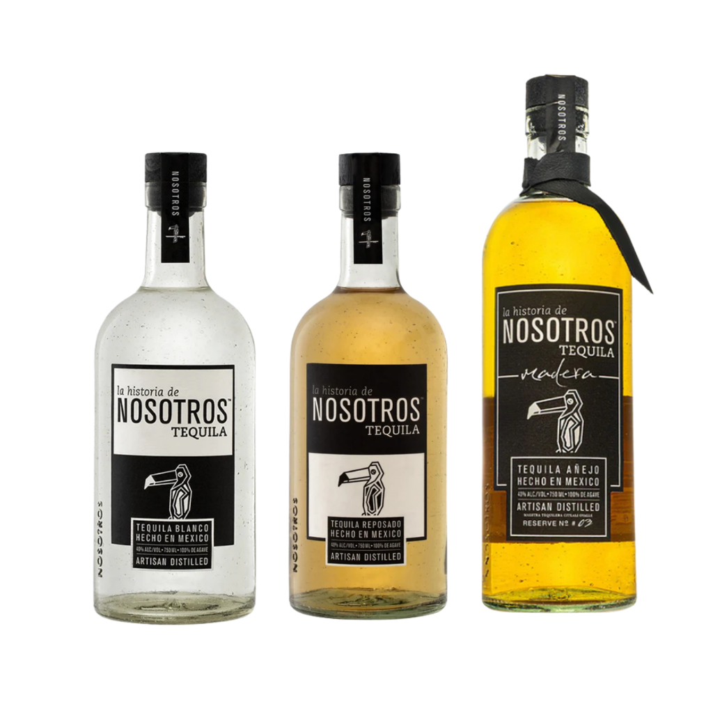 Buy Nosotros Blanco, Reposado & Anejo Tequila Bundle 750 mL | Bottle Shipping 