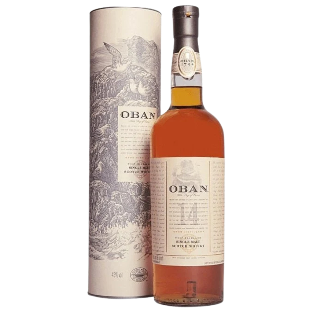 Oban 14 Year Old Single Malt Scotch Whisky 750ml
