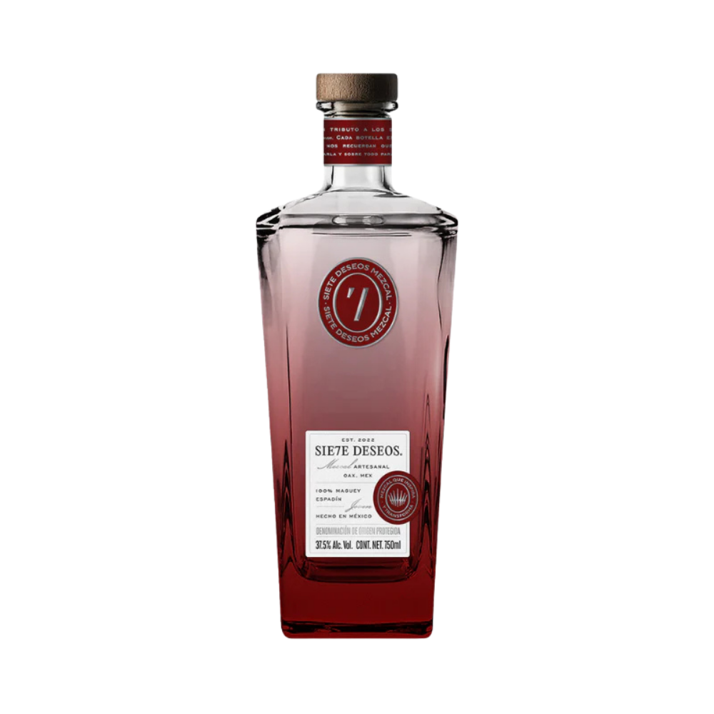 Buy SIE7E DESEOS, 100% Maguey Mezcal Artensenal, Espadin - Bottle Shipping 